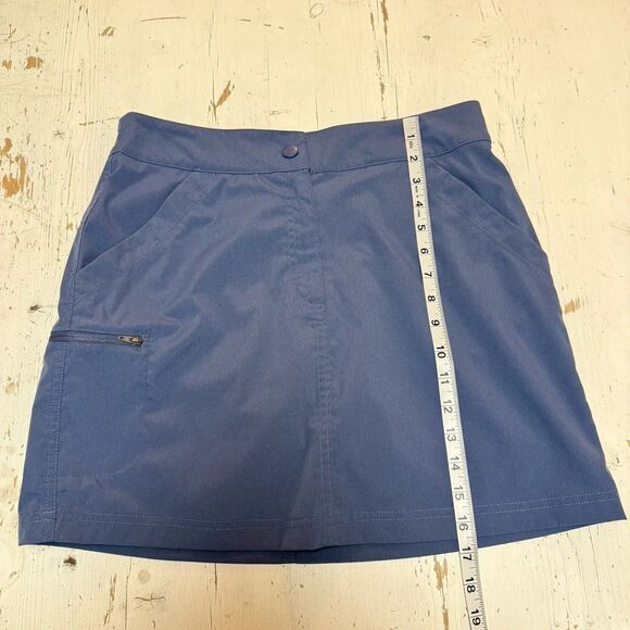 32 Degrees Cool Lightweight Skirt Skort S Indigo Blue Tennis Pickle Ball Sporty - Picture 4 of 7